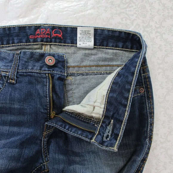 CINCH  Ada Relaxed Fit Denim Jeans Size 28                   #110 - Picture 5 of 9